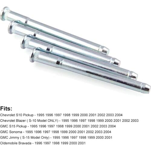 Hot Door Hinge Pins and Bushing Kit 2 DOOR for 1994 - 2004 Chevy S10 & GMC S15 YHQ