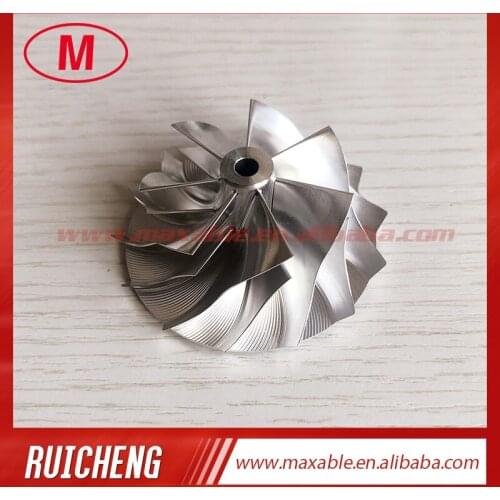 K04 reverse 41.94/56.08mm 5306-123-2203 7+7 blades high performance turbocharger billet/milling/aluminum 2024 compressor wheel f