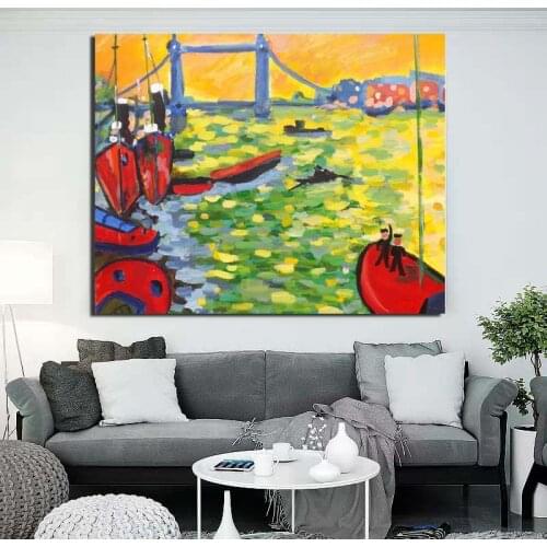 Andre Derain Landscape Wallpaper Canvas Painting Print Living Room Home Decoration Modern Wall Art Oil Painting Posters Pictures