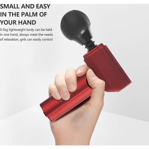 Mini Electric Muscle Massage Gun Pocket Neck Muscle Massager Pain Therapy For Body Massage Relaxation Pain Relief
