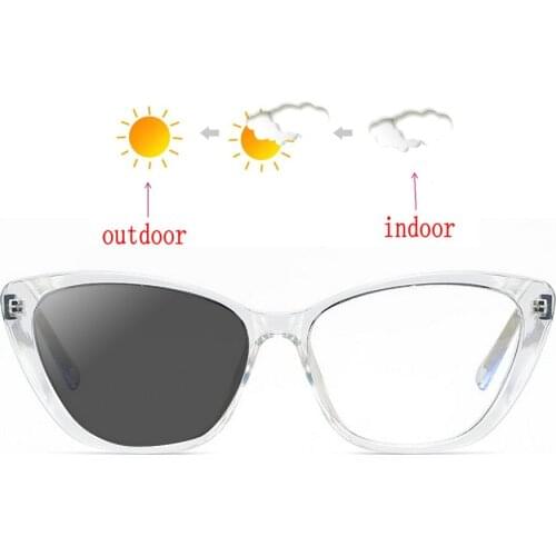 Retro super large female outdoor photochromic reading glasses 2020 new hyperopia reading glasses female computer anti-fatigue NX