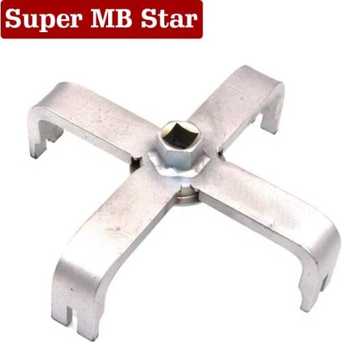 New Arrival Fuel Tank Cap Wrench T40068 For Audi A6L C6 Fuel Pump Removal Tool 4 Claw Special Engine Timing Kits