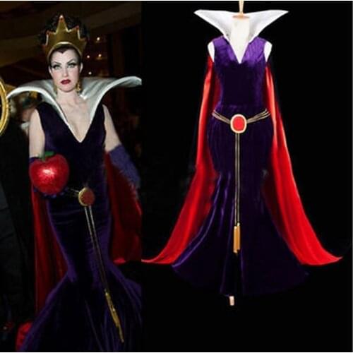New Snow White Evil Queen Dress Costume Movie Cosplay Costume Customized Costume Custom Made