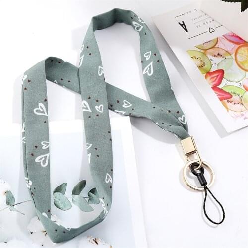 Scarf Ribbon Neck Strap Lanyards for keys ID Card Gym Mobile Phone Straps USB badge holder DIY Hang Rope Lariat Lanyard