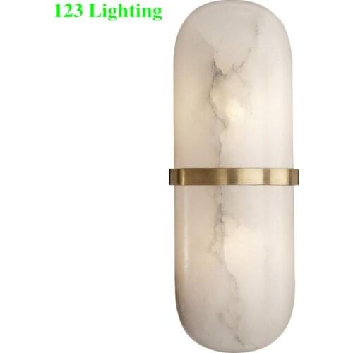Modern Marble Home LED Wall Lights Living room Restaurant Wall Sconce G9 110/220V Aisle Stairs Lighting Fixtures Surface mount