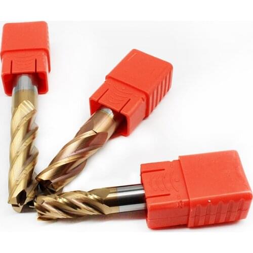 4 flute HRC60 2mm 3mm 4mm 6mm rolling mill ball milled tungsten carbide spiral drill milling cutter Round nose milling cutter