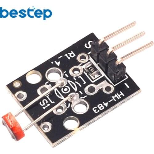 KY-018 3pin Optical Sensitive Resistance Light Detection Photosensitive Sensor Module for arduino DIY Kit KY018
