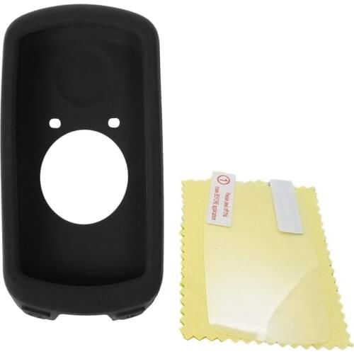 Generic Bike Gel Skin Case & Screen Protector Cover for Garmin Edge 1030 GPS Computer Quality Black Case