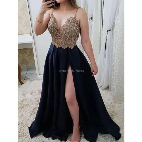 12215 fashion V-neck spaghetti straps A-line floor-length matte satin evening-dresses/formal-gowns appliques free shipping