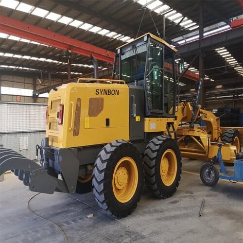 SYNBON SY130C High Efficiency Small Motor Mini Grader Road Construction Equipment