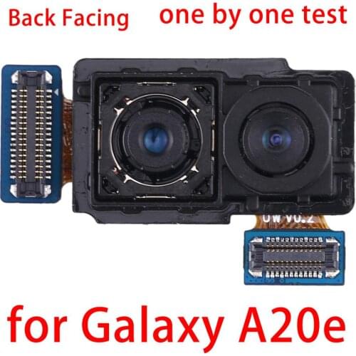 For Samsung Galaxy A20e SM-A202F/DS Rear Big Back Main Camera Cable Module Replacement Parts Small Front Camera