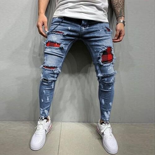 ZHANLINWU Stretch Jeans For Men China