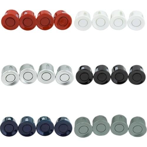 4Pcs Car Reversing Radars Sensor Reversing Radiolocator Probe Parking Aid Sensors Automobile Electric Accessories