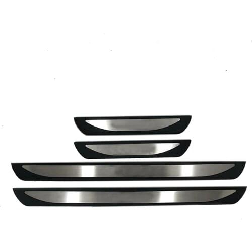 Car Styling Stainless Scuff Plate Door Sills Guard Pedal Protectors Cover For Volkswagen/Vw T-ROC T ROC TROC 2017 2018 2019