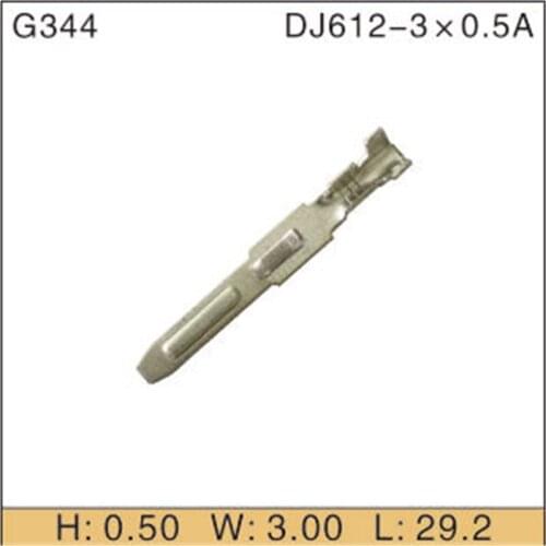 Free shipping 1000pcs Car Electronics & Motorcycle Accessories & Parts G344 male terminal connector