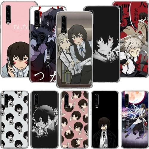 Bungo Stray Dogs Dazai Anime Phone Case For Huawei P30 P40 P20 P10 Mate 20 10 30 Lite Pro P Smart Z Plus Printing Cover Coque Sh