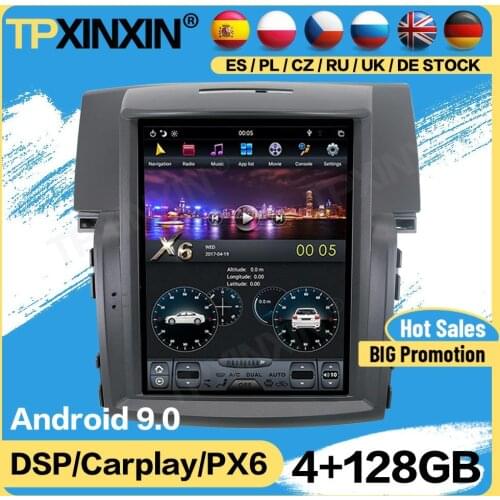 Carplay Tesla 128G Radio Stereo Recorder Receiver Android For Honda CRV 2012 2013 2014 2015 2016 GPS Player Auto Audio Head Unit