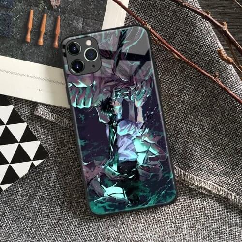 Yuta Okkotsu Jujutsu Kaisen Anime Soft Silicone Glass Phone Case for IPhone SE 6s 7 8 Plus X Xr Xs 11 12 Mini Pro Max Samsung