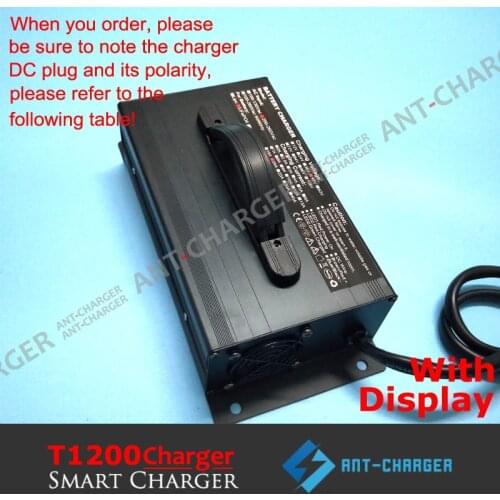 Customized 1200W 36.5V 40.15V 43.2V 43.8V 25A, 47.45V 51.1V 54.75V 57.6V 58.4V 20A EV Car LiFePO4 LFP LiFe Battery Pack Charger