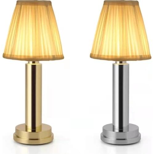 USB Charging Table Lamp Light Dimmable Night Light Stand Lamps Farmhouse Touch Control Bar Club Living Room Home Decoration