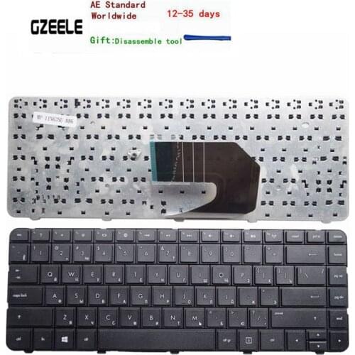 NEW Russian keyboard For HP compaq presario Cq43 Cq57 CQ58 Laptop Russian keyboard black RU layout black replace NOTEBOOK