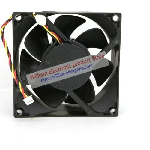 Original KDE1208PTV2 DC12V 2.8W 80x80x25MM 3Lines Alarm Signal Projector cooling fan