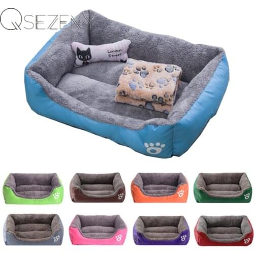 S-3XL) Large Pet Dog Bed Warm Dog House Soft Nest Dog Baskets Waterproof Cat Bed For Cat Puppy Free shipping