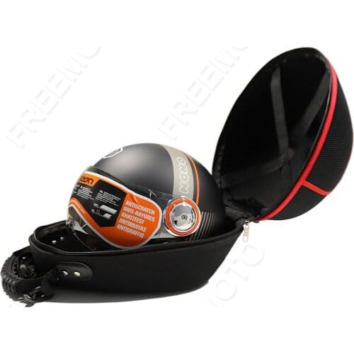 2019 Motorcycle ABS Luggage Half helmet bag Trunk Lock storage Box Moto Toolbox summer Bags Warning reflection seat bag package