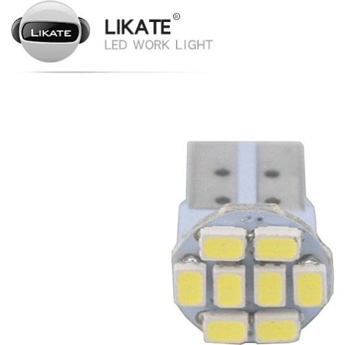 T10 1206 3020 8SMD w5w LED 194 168 192 Auto Car Wedge 8 LEDs SMD Clearance Light bulb Lamp Styling Wholesales White