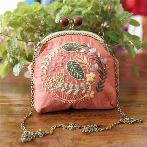 Cross Stitch Wallet Diy Embroidery Organizer Wallets Needle Minder Kit Threads for Knitting Fabric Needlework Craftwork Jewelry