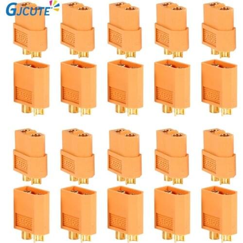 2/10/20PCS 10pcs(1pair/5Pairs/10pairs )XT60 XT-60 Male Female Bullet Connectors Plugs For RC Lipo Battery