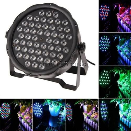 2019 New Arrival Professional 200W Dj Dmx Soundlight DMX-512 RGBW LED Stage PAR Light Lighting Strobe 7 Channel Party Disco Show