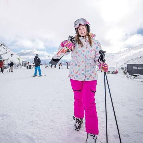 2020 Womens Ski Suits Hooded Warm Jackets Overalls Woman Snow Sets Sports Skiing Women Snowboarding Clothes Cotton -30