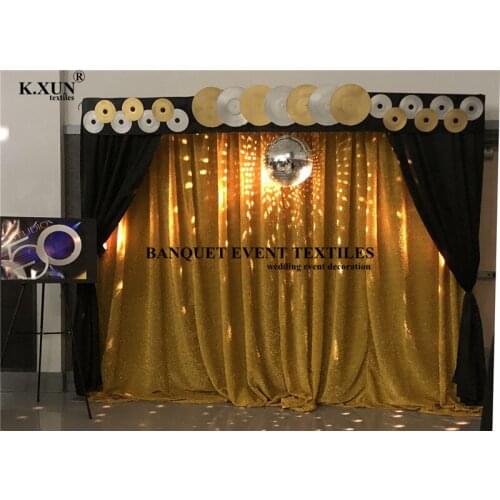 5x8FT Sequin Glitter Wedding Backdrop Curtain Sequin Wedding Wall Photo Booth Background Event Party Sequin Panel