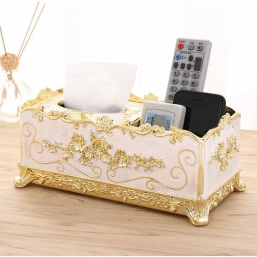 Acrylic Tissue Box Paper Rack Office Table Accessories Home Office KTV Hotel Car Facial Case Holder