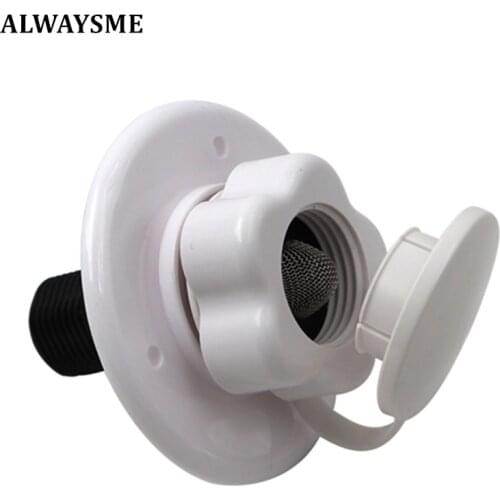 ALWAYSME 1/2 BSP, G1/2 Water Fill Hatch Inlet City Water Flange For RV Trailer