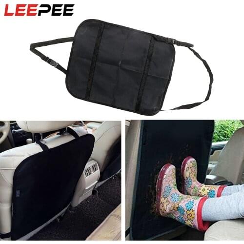 LEEPEE Car Seat Back Cover Protect from Mud Dirt Protection from Children Baby Kicking Auto Seats Covers Protectors Oxford Cloth