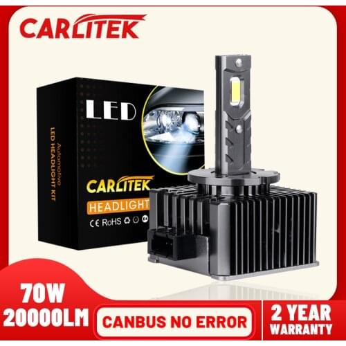 D1R D1S Led Headlight Canbus No Error D4R D4S D5S D8S D2R D2S Car Lamps Auto D3R D3S Light Bulbs On Cars Plug And Play 6000K 70W