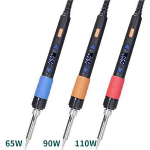 928D-III Adjustable temperature Electric Soldering Iron 65W 90W 110W Rework Station Digital Display Welding Tools