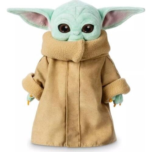 Star Wars Baby Yoda Master Plush Toys Anime Figure Peluche 25cm/30cm Disney Plush Puppets Creative Children Christmas Gifts
