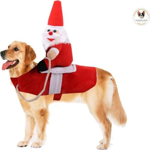 Dog Cat Costumes Dog Costumes Holiday Party Dressing Up Clothing Pet Dogs Costume Warm Winter Jacket For Small Medium Large Pets