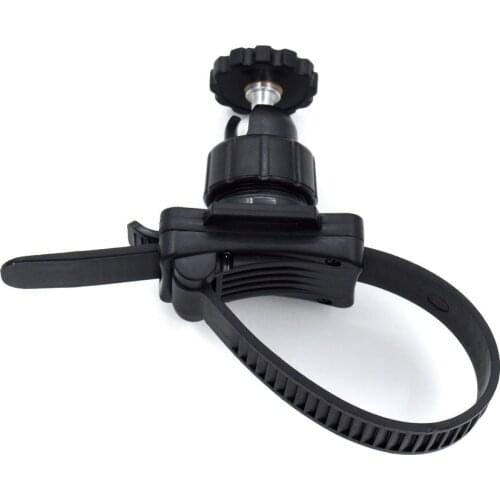 Bike Motorcycle Fixed Bracket Mount for GoPro Hero 3 3+ 4 5 6 7 8 SJ5000 Xiaomi Action Camera Accessories Belt zip Helmet Design