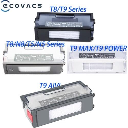 ECOVACS Deebot OZMO T8 T8 AIVI T9, T9 MAX T9 Power T9 T9 AIVI Dust Box Assembly