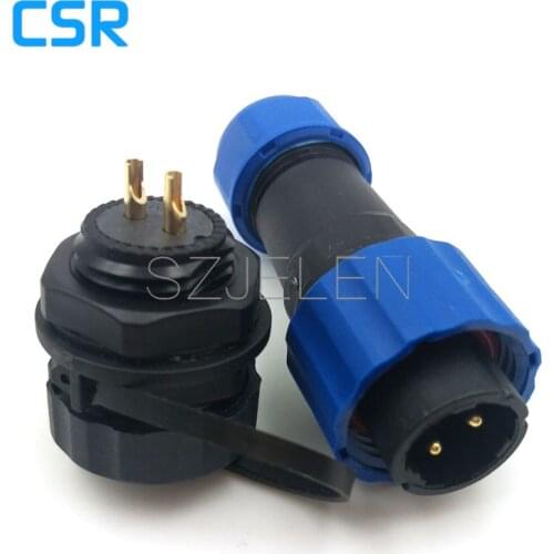 SD16 , 2 pin waterproof connector, power connector wire, 2 pin cable connectors, automotive connectors, male and female, IP68
