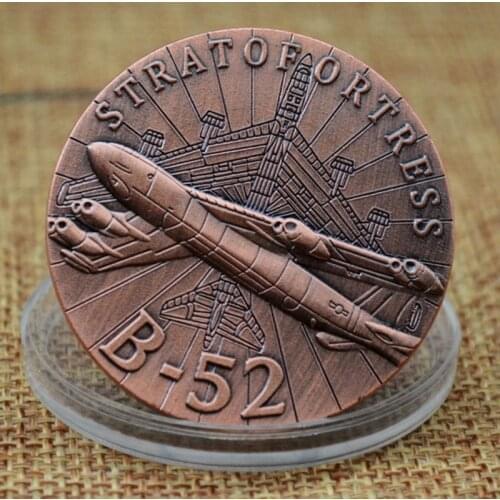 Stratofortress B52 Usa Air Force Challenge Military Coin Special Forces Souvenirs Gift Medal Antique Collectible Free Shipping