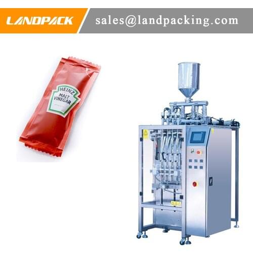 High Speed Automatic VFFS Ketchup Sachet Packing Machine Price Multi Lane Sachet Filling Machine