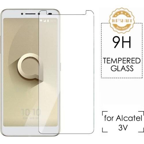 Tempered Glass For Alcatel 3 alcatel 3x alcatel 3v Screen Protector 9H 2.5D High quality Transparent Glass Film