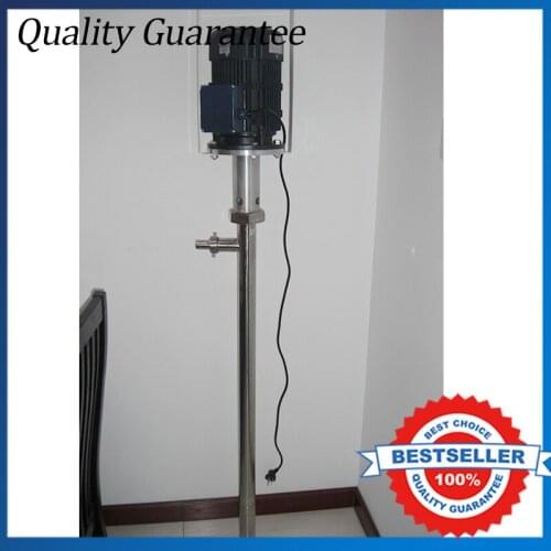 220V/50HZ Acid Resistance Silicone Oil Barrel Pump 10000CPS SS316 Vertical Screw Pump/ Glue Pump