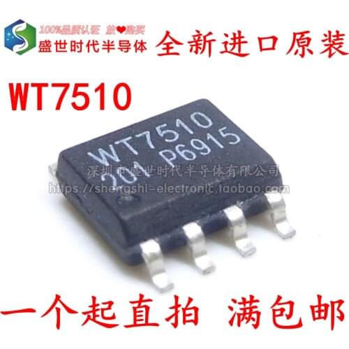 5/PCS NEW Brand New & Original Wt7510 Sop8 Patch Power Detection Protection Circuit Power Management Chip IC