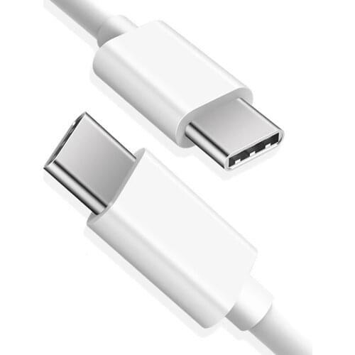 USB Type C Cable to USB Type C Cable fast charging For Samsung S10 S9 PD 60W Quick Charge USB-C Cable for Type-C Devices